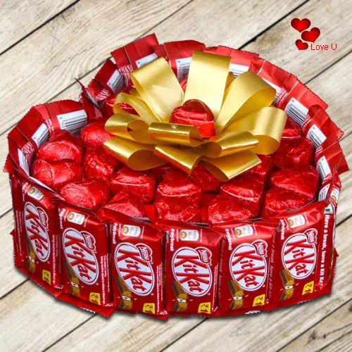 Order Chocolate Bouquet for Sis Combo Online, Price Rs.2045