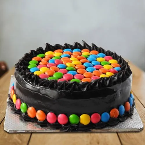 Hexagon Anti Gravity Chocolate Cake, For Birthday Parties, Packaging Type:  Box