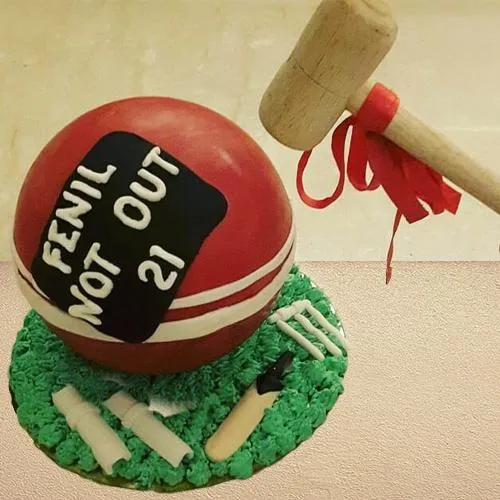 Amazon.com: 24 PRECUT Cricket Cupcake Toppers, Edible Cricket Cake  Decorations, Gifts For Cricket Lovers, Cricket Gifts, Cricket Bat Cake  Toppers, Retirement Cake Topper, Sports Birthday Party Decorations :  Grocery & Gourmet Food