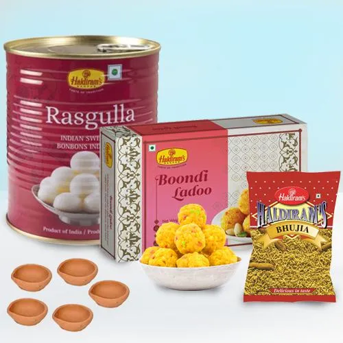 Gift Haldiram's Sweets Online | Buy Haldiram Mithai in India