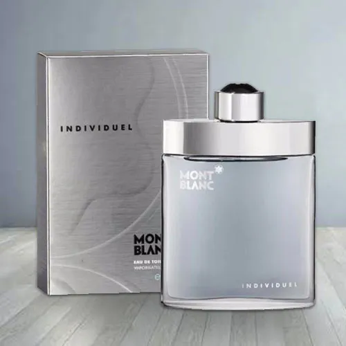 Send best perfume choice with mont blanc individuel edt for men to