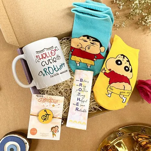 Cute Brother Rakhi Gift Hamper