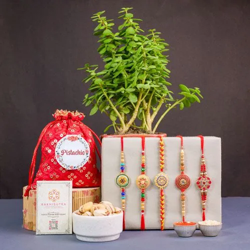 Nutty Rakhi Celebration Gift Set