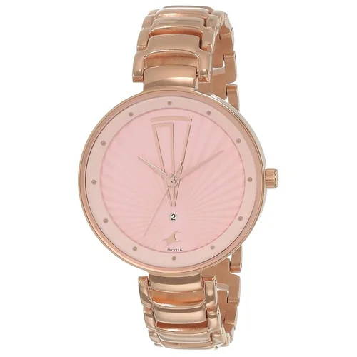 Fastrack beach analog watch on sale pink