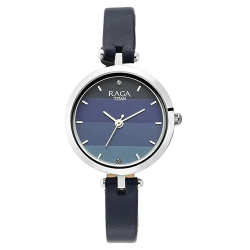 Titan ladies watch with hotsell blue dial